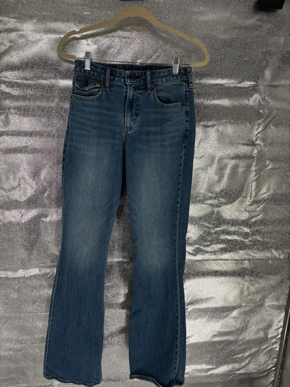 Abercrombie & Fitch High Rise Boot Cut Jeans - Picture 7 of 10
